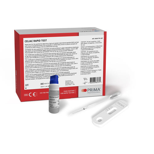 Prueba rápida de celiaquía - 800077IP-20P - SENTINEL DIAGNOSTICS - de IgG / IgA / de sangre