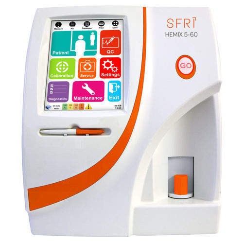 Analizador de hematología automático - HEMIX 5-60 - SFRI - compacto / de mesa / 26 parámetros