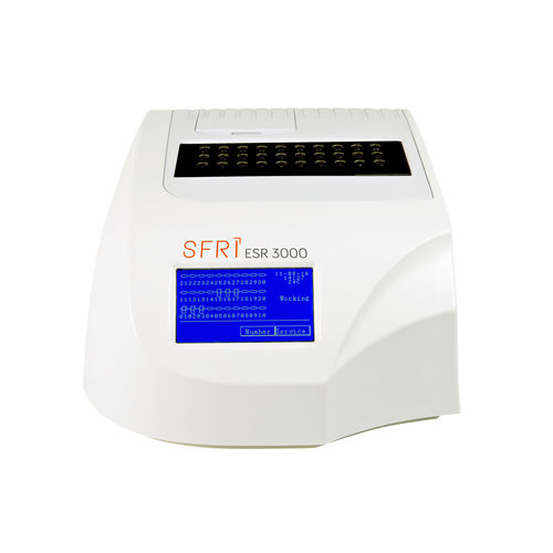 Analizador de ESR automático - ESR 3000 - SFRI - para diagnóstico clínico / aleatorio