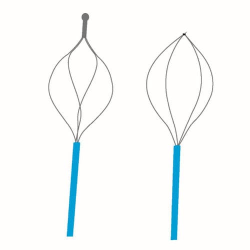 Cesta endoscopica para extracción de cálculos renales - SEMB - Shaili Endoscopy - recta / sin punta