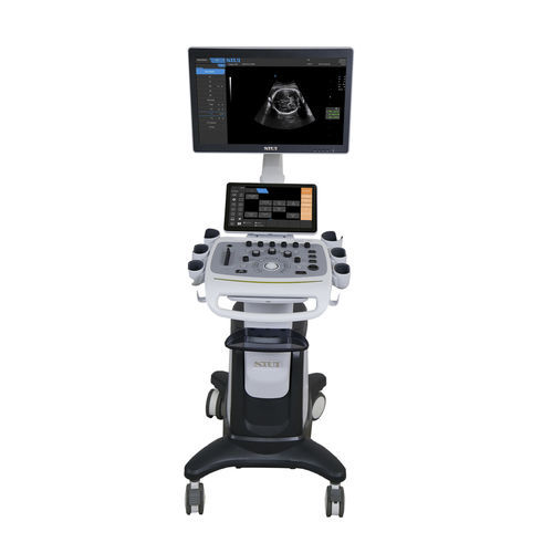 Ecógrafo con soporte - Apogee 6300 - SIUI - para ecografía polivalente / blanco y negro / doppler-color