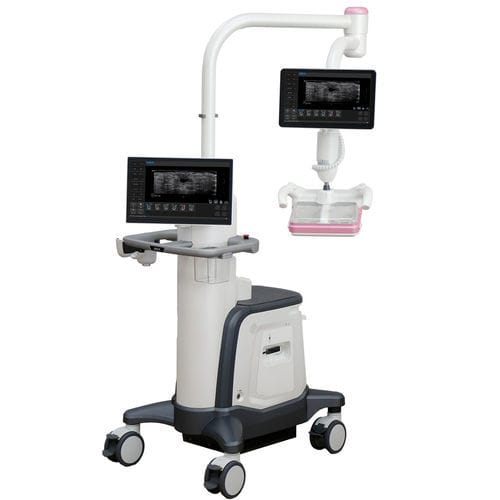 Ecógrafo con soporte - IBUS 30 - SIUI - para ecografía de mama / doppler-color / blanco y negro