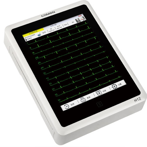 Electrocardiógrafo 12 canales - H12 - Comen - para diagnóstico en reposo / digital / con impresora