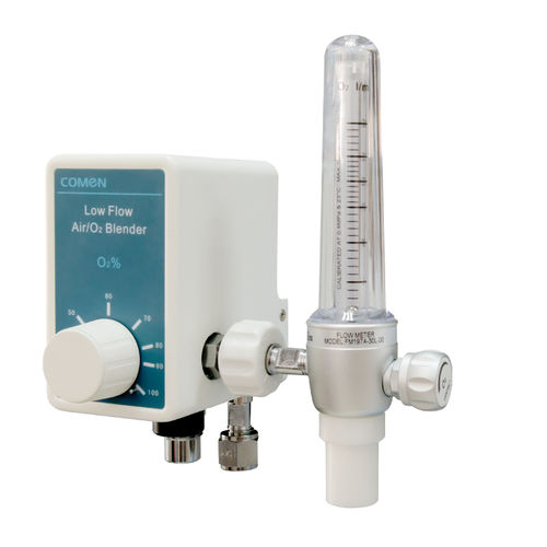 Mezclador de gases médico - KL-20 - Comen - de oxígeno / de aire / tubo flujómetro