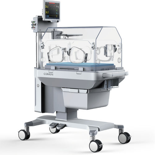 Incubadora neonatal con ruedas - B6 - Comen - de altura variable / con monitor / con almacenamiento