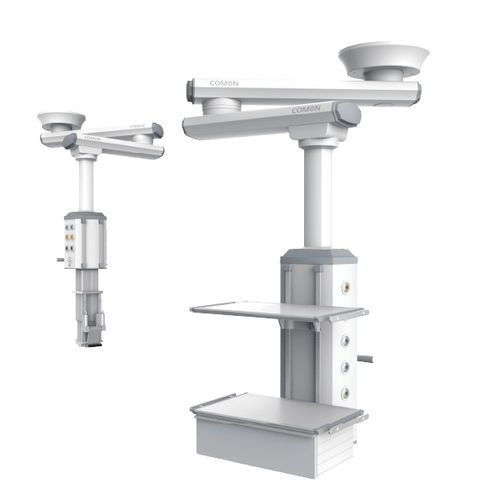 Brazo de distribución de techo - D series - Comen - para cuidados intensivos / articulado / de brazo simple