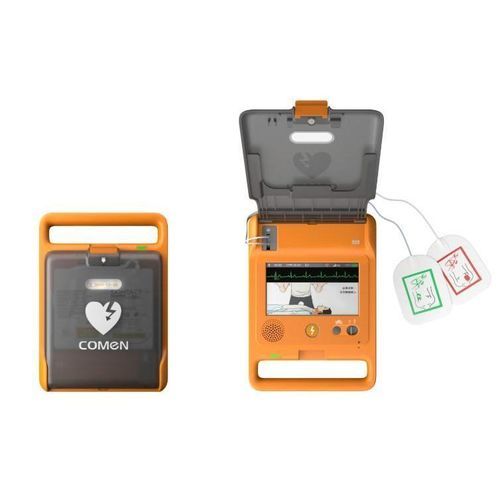 Desfibrilador externo automático - F  - Comen - para espacio público / bifásico / impermeable