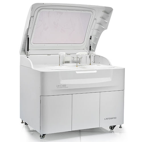 Analizador de bioquímica automatizado - LW C400 - Landwind Medical - de pie / aleatorio