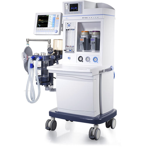 Estación de anestesia pediátrica - RY-IIIA - Landwind Medical - en carro / con monitorización respiratoria