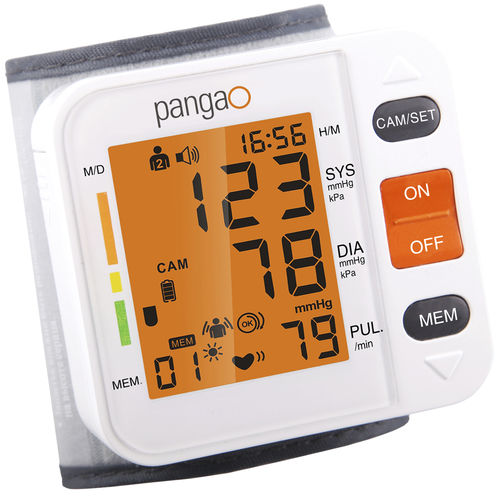 Tensiómetro electrónico automática - PG-800A36 - Shenzhen Pango Electronic - oscilométrica / de muñeca / con modo parlante