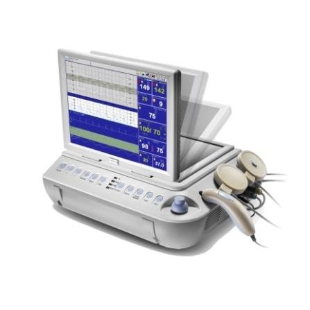 Monitor fetal FHR - MCF-21B - Unicare - gemelar / SpO2 / MECG