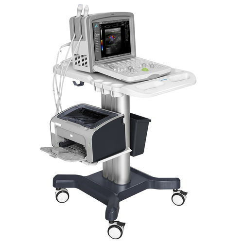 Ecógrafo portátil, con carro - FDC6100V - Shenzhen Well.D Medical Electronics - para ecografía polivalente / doppler-color / elastografía