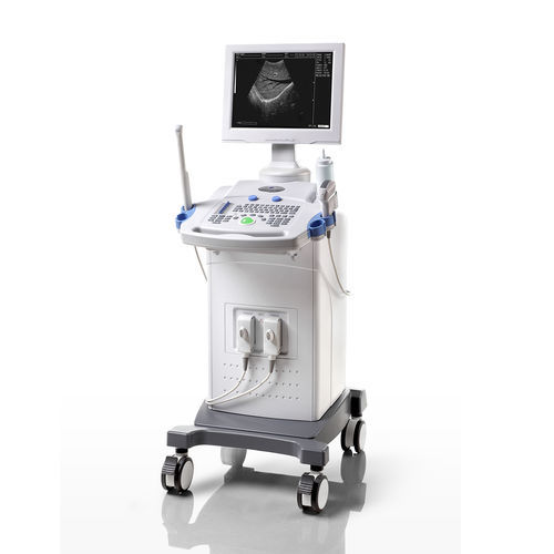 Ecógrafo con soporte - WED-9618C - Shenzhen Well.D Medical Electronics - para ecografía polivalente / blanco y negro / convexo