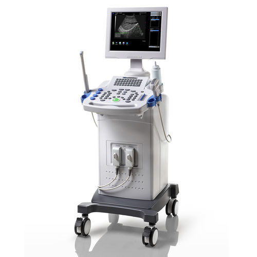 Ecógrafo con soporte - WED-9618CII - Shenzhen Well.D Medical Electronics - para ecografía polivalente / blanco y negro / convexo