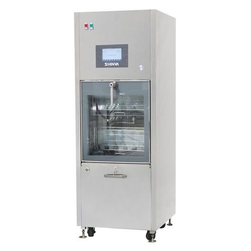 Lavadora desinfectadora de botellas - BWS M-Q - Shinva Medical Instrument - con ruedecillas / automática / de carga frontal