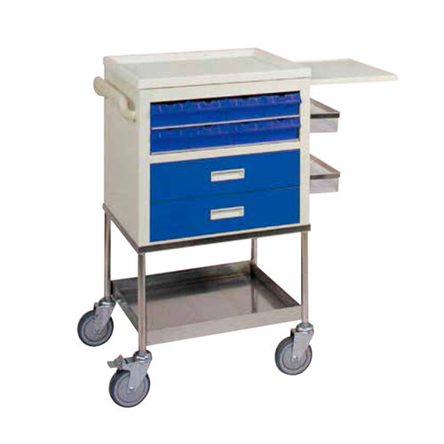 Carro médico - CE-012 - Sigma-Care Development  - de uso general / para cuidados / con cajón