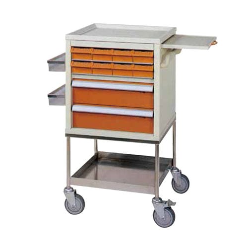 Carro médico - CE-013 - Sigma-Care Development  - de uso general / para cuidados / con cajón