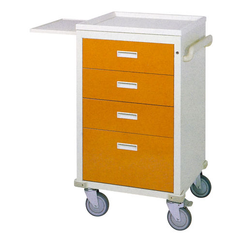 Carro de emergencia - CE-021 - Sigma-Care Development  - médico / para dispositivos médicos / con cajón