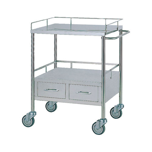 Carro médico - SE-014 - Sigma-Care Development  - para dispositivos médicos / para cuidados / de acero inoxidable