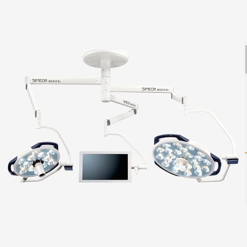 Lámpara cialítica de techo - Sim.LED 700 MC - SIMEON Medical - LED / 3 brazos / 96