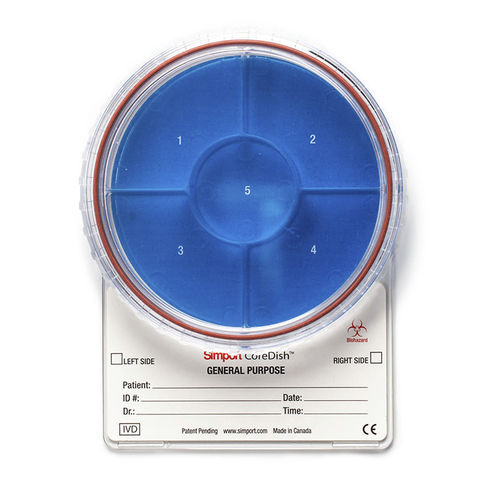 Recipiente para muestras de biopsia histológica - M970 - M971 - COREDISH® - Simport Scientific - para almacenamiento / para urología / de poliestireno