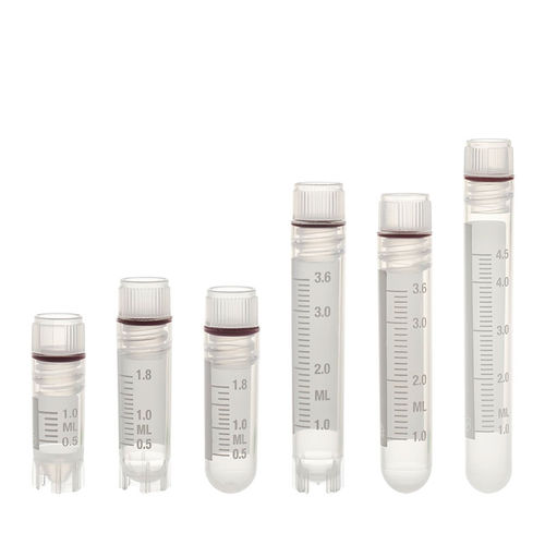 Tubo criogénico de laboratorio - T301 CRYOVIAL® - Simport Scientific - de polipropileno / con tapón de rosca / graduado