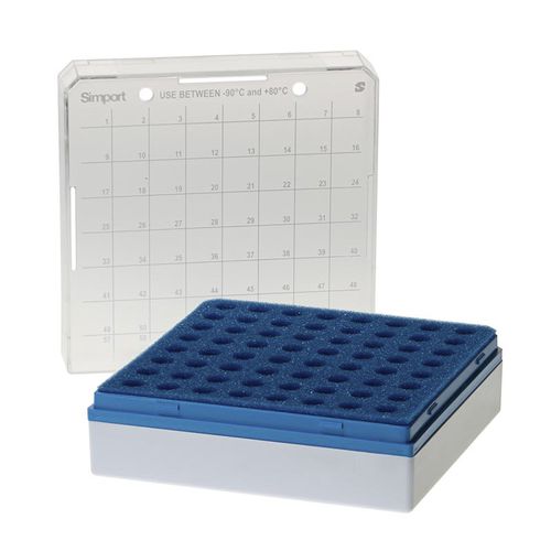 Recipiente para muestras para almacenamiento - T330-64   - Simport Scientific - para criopreservación / para tubos de microcentrífuga / de poliestireno