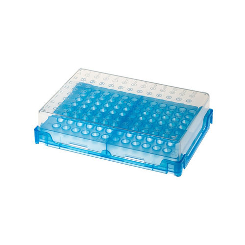 Recipiente para muestras para tubos de microcentrífuga - T328-96 - PCRACK™ - Simport Scientific - de polipropileno / apilable