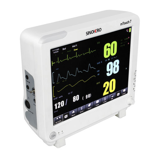 Monitor multiparamétrico compacto - mTouch 7 - Sino-Hero - portátil / modular / ECG