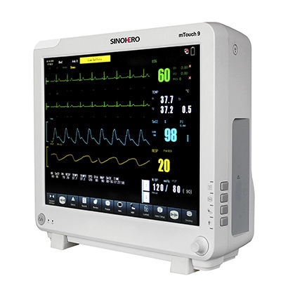 Monitor multiparamétrico compacto - mTouch 9 - Sino-Hero - portátil / modular / ECG