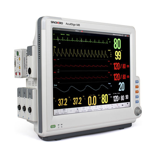 Monitor multiparamétrico portátil - AcuitSign M8 - Sino-Hero - modular / ECG / RESP