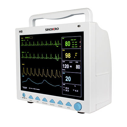 Monitor multiparamétrico compacto - H8 - Sino-Hero - portátil / modular / ECG