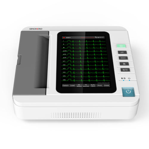 Electrocardiógrafo para diagnóstico en reposo - SE1200  - Sino-Hero - 12 canales / digital / con impresora