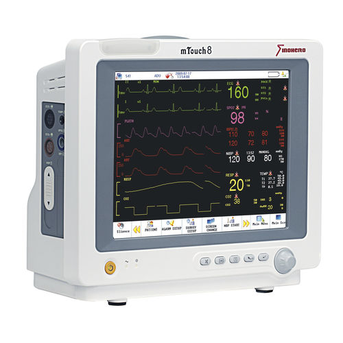 Monitor multiparamétrico compacto - mTouch 8 - Sino-Hero - portátil / modular / ECG