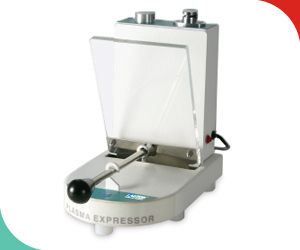 Prensa de plasma manual - LPE-1 - Labtop Instruments Pvt. Ltd.