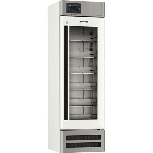 Refrigerador de banco de sangre - FE30G1EVO - SMEG Instruments - de tipo armario / con 1 puerta / con puerta de cristal
