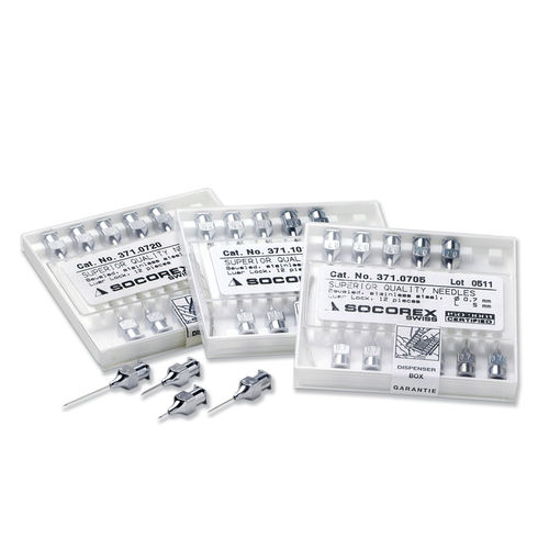 Aguja veterinaria - 371 series - Socorex Isba - reutilizable / 18 G / 20 G