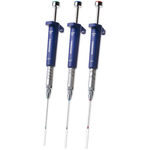 Micropipeta mecánica - Acura® capillar 846 - Socorex Isba - de desplazamiento positivo / de canal simple