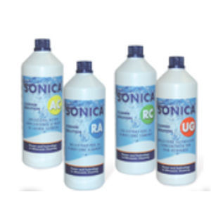 Detergente alcalino - SONICA® series - SOLTEC  - cloro / hipoclorito de sodio / para superficies