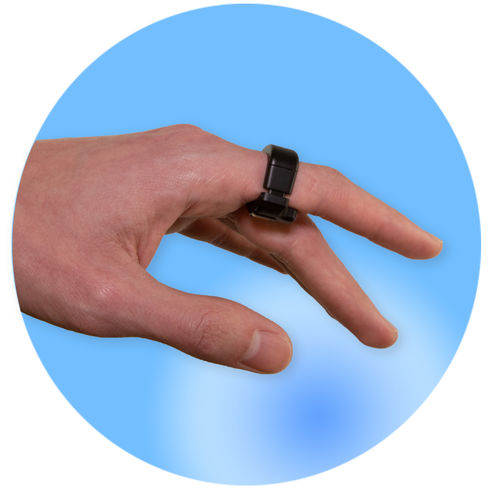 Pulsioxímetro de anillos - OtwoFellow - SOMNOmedics  - médico / para apnea del sueño / para smartphone