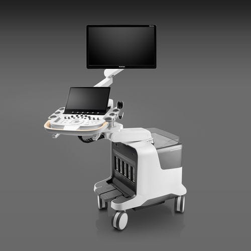 Ecógrafo con soporte - P80 Elite - SonoScape - para ecografía polivalente / doppler-color / blanco y negro