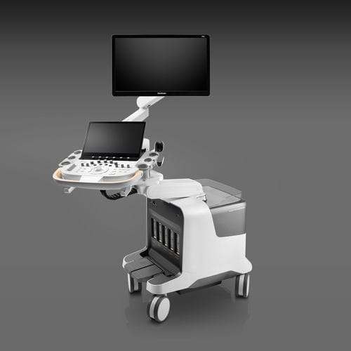 Ecógrafo con soporte - P80 - SonoScape - para ecografía polivalente / doppler-color / blanco y negro