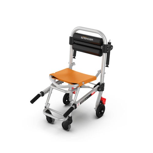 Silla de traslado salvaescaleras - 4BELL SILVER+ - Spencer Italia  - plegable / con reposapiernas