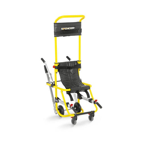 Silla de evacuación salvaescaleras - PRO SKID-E - Spencer Italia  - plegable / con ruedas / para personas con movilidad reducida