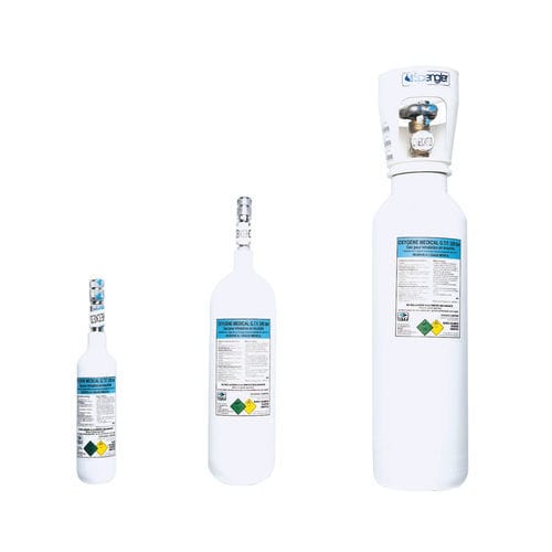 Botella de gas médico de oxígeno - Spengler SAS - blanca