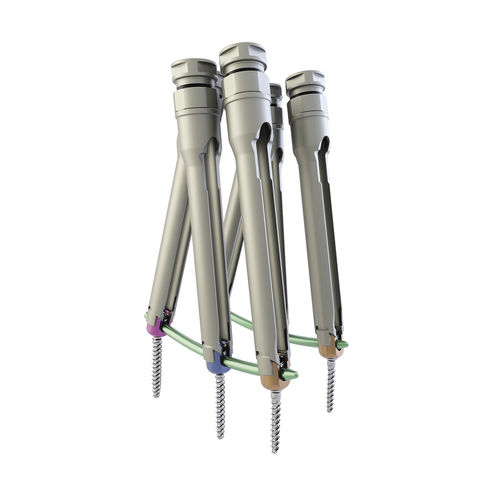 Sistema de osteosíntesis toracolumbar - mont blanc MIS - Spineway - vía posterior / para adulto