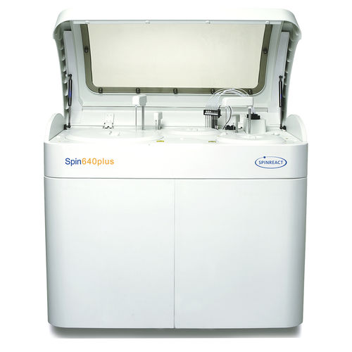 Analizador de bioquímica automático - SPIN640plus - Spinreact - de pie / aleatorio / con ESI