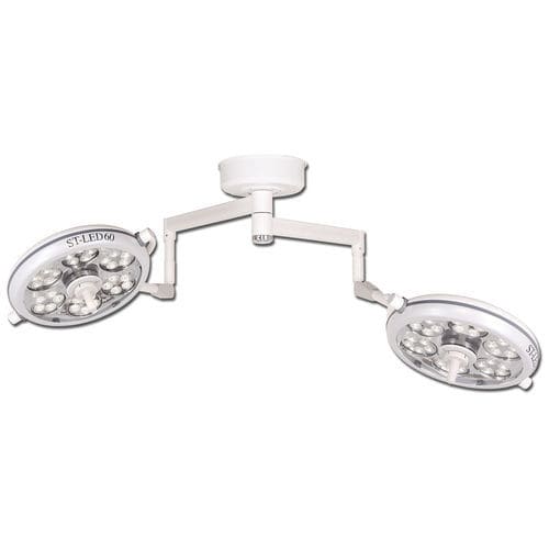 Lámpara cialítica de techo - ST-LED60 series - St. Francis Medical Equipment  - LED / halógena / 2 brazos