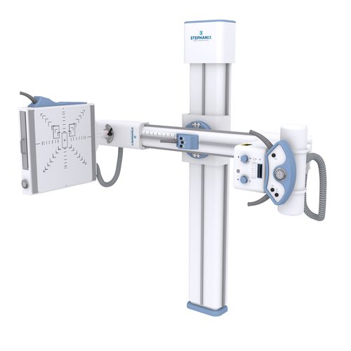 Sistema de radiografía analógico - Statif STUM DReam - Stephanix - para radiografía polivalente / sin mesa / con brazo portatubos pivotante