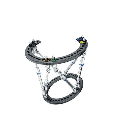 Fijador externo para tobillo - Hoffmann LRF Hexapod - Stryker - circular / para adulto